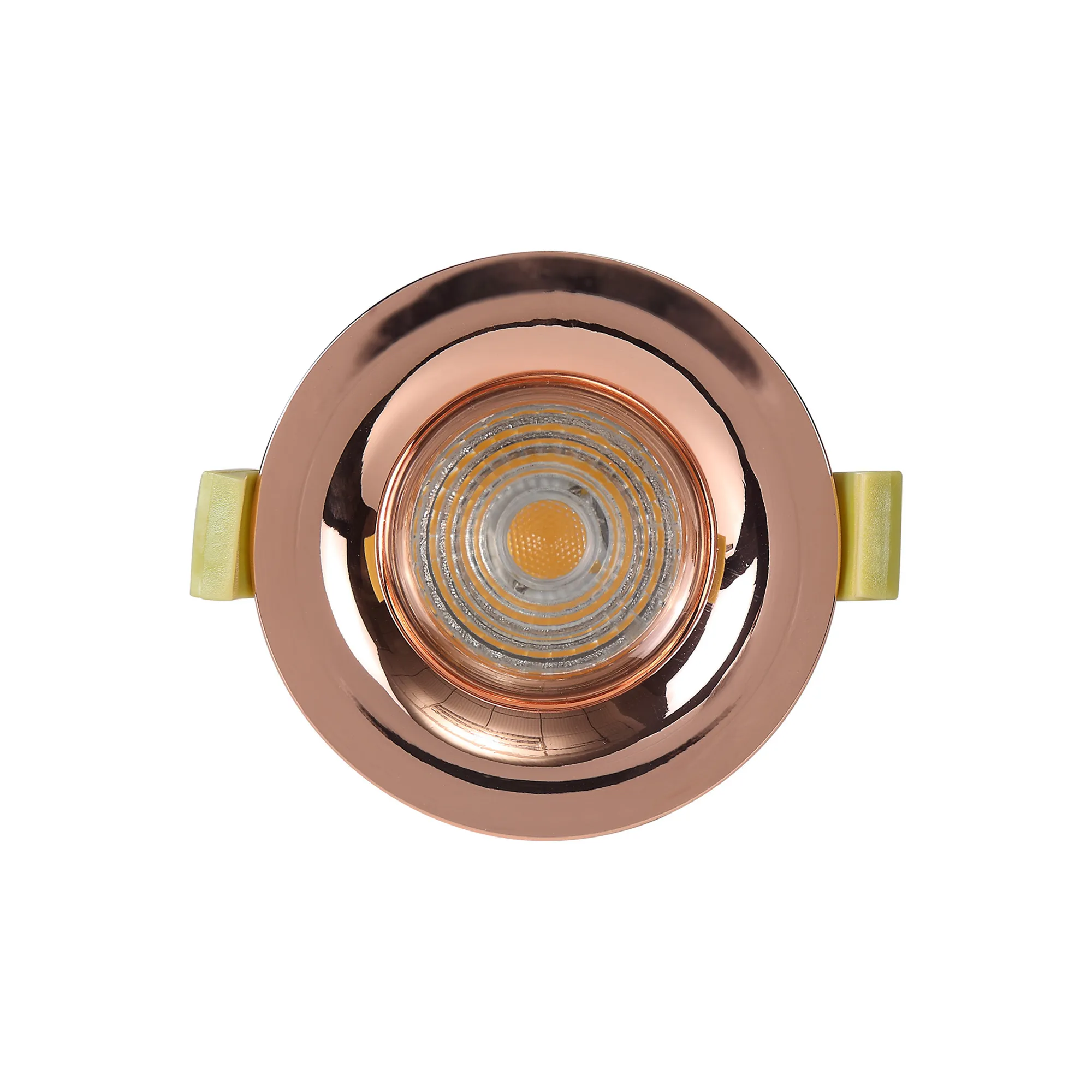 Bruve GU10 Recessed Round Rose Gold IP65 Downlighter, Cut-Out 68mm DX200406  Dlux Bruve IP65